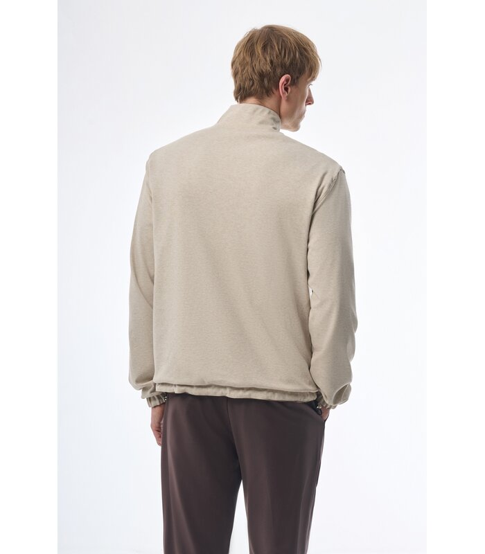 Megusta Reversable Mercerised Cotton Cashmere Jacket Taupe