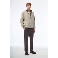Megusta Reversable Mercerised Cotton Cashmere Jacket Taupe