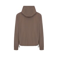 Megusta Reversable Hooded Mercerised Cotton Jacket Taupe