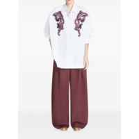 CASIA EMB SHIRT WHITE