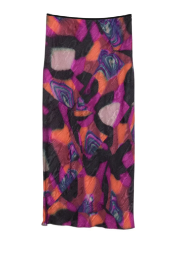 DRIES VAN NOTEN sati skirt fuchsia DRIES VAN NOTEN sati skirt fuchsia