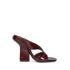 DRIES VAN NOTEN HEELS BURGUNDY