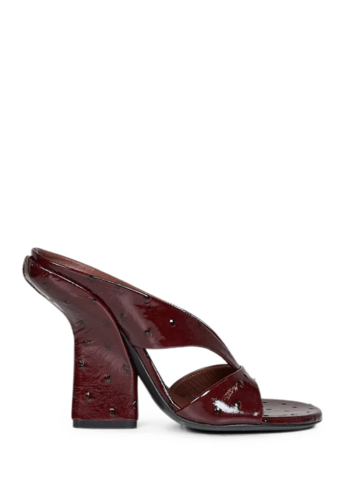 DRIES VAN NOTEN heels burgundy DRIES VAN NOTEN heels burgundy