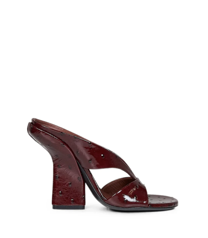 HEELS BURGUNDY