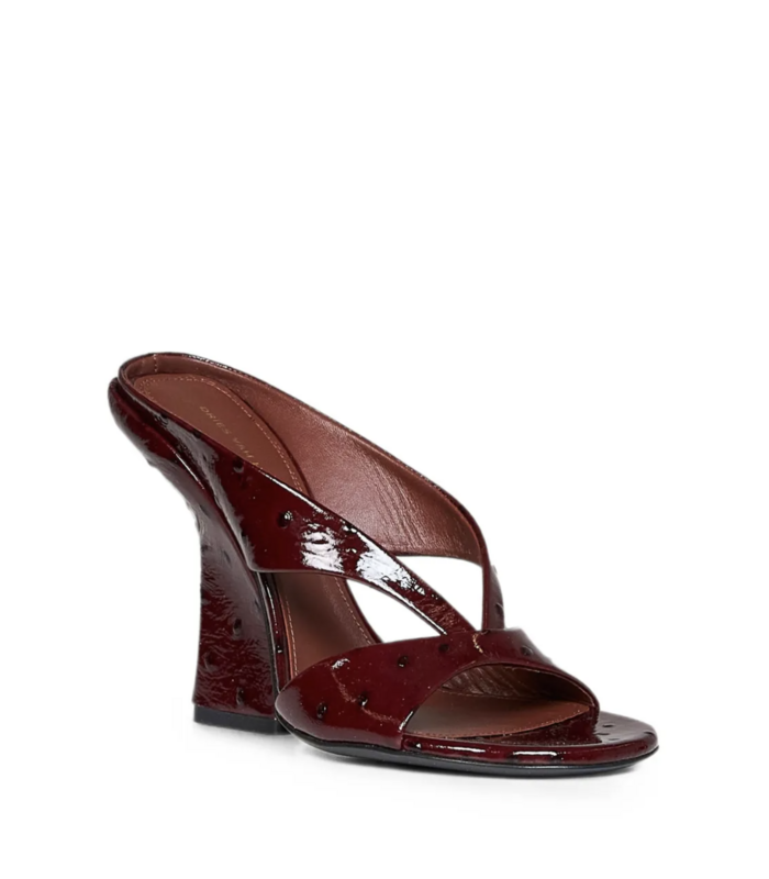 HEELS BURGUNDY