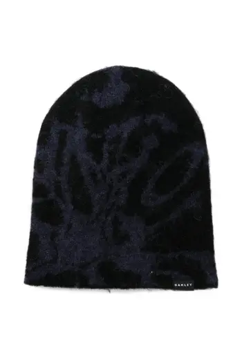 OAKLEY brushed graphic beanie pitch black/graphite