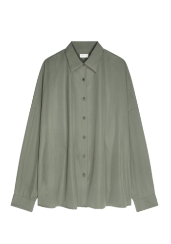 DRIES VAN NOTEN casia shirt green DRIES VAN NOTEN casia shirt green
