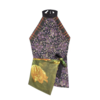 DRIES VAN NOTEN CARFY TOP DESSIN A