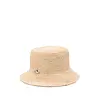 VIVIENNE WESTWOOD RAFFIA BUCKET HAT BEIGE