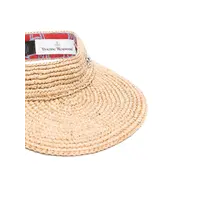 RAFFIA VISOR BEIGE