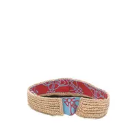 RAFFIA VISOR BEIGE
