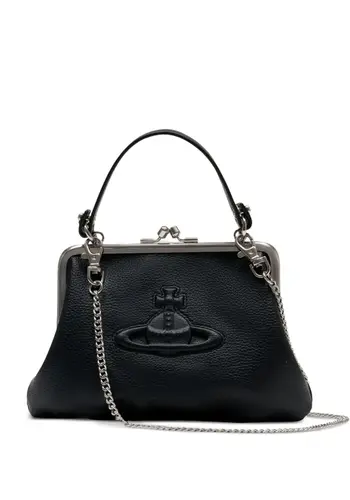 VIVIENNE WESTWOOD granny frame purse black VIVIENNE WESTWOOD granny frame purse black