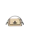 VIVIENNE WESTWOOD HAZEL MEDIUM HANDBAG NATURAL