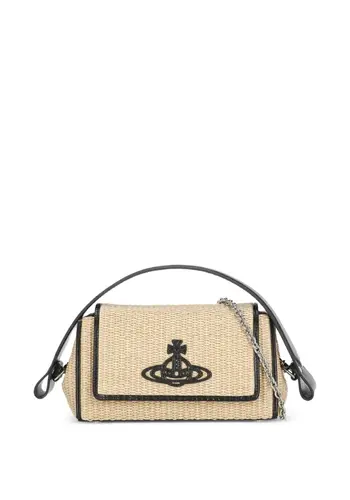 VIVIENNE WESTWOOD hazel medium handbag natural VIVIENNE WESTWOOD hazel medium handbag natural