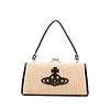 VIVIENNE WESTWOOD DOLL XL FRAME PURSE NATURAL