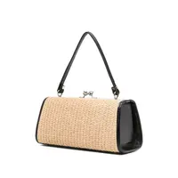 DOLL XL FRAME PURSE NATURAL