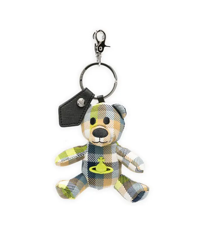 TEDDY BEAR FLURO TARTAN