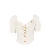 VIVIENNE WESTWOOD BEA CORSET CARDI CREAM