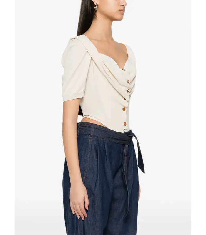 BEA CORSET CARDI CREAM