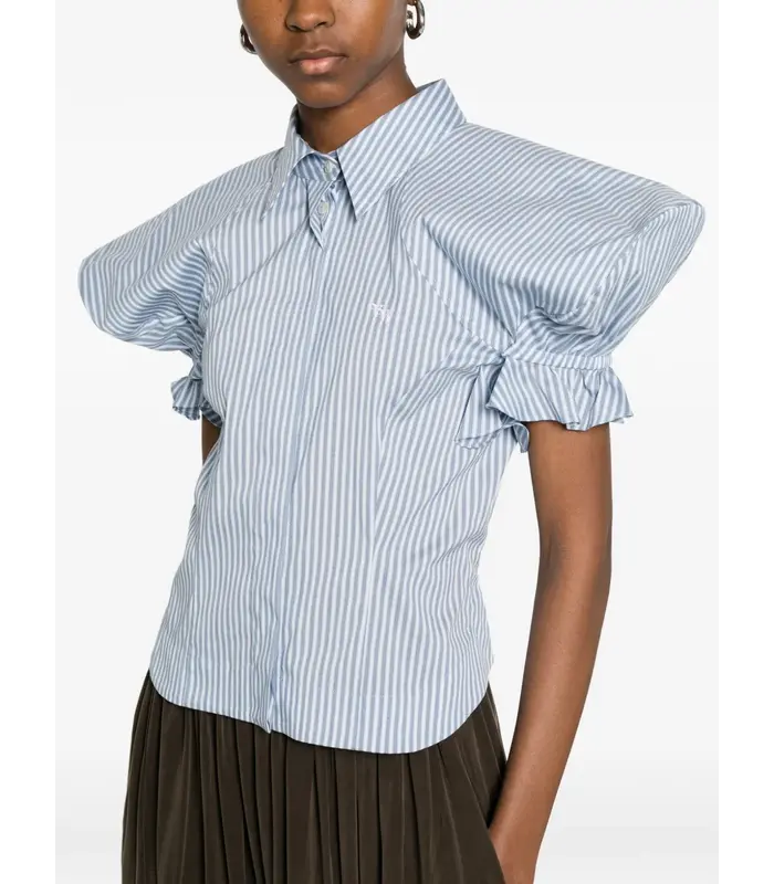 GEXY TOP BLUE/WHITE