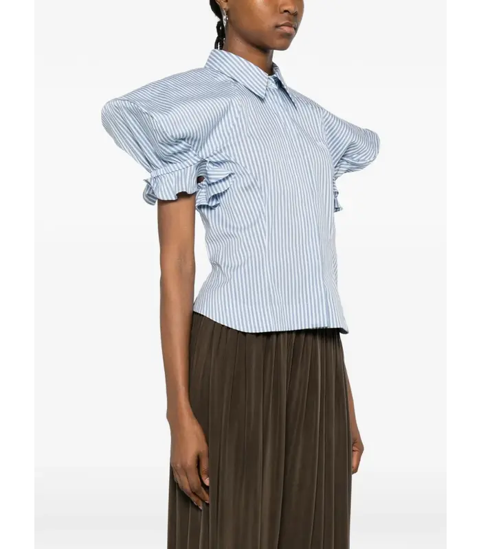 GEXY TOP BLUE/WHITE