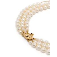 BROKEN PEARL NECKLACE GOLD/PEARL/MULTI
