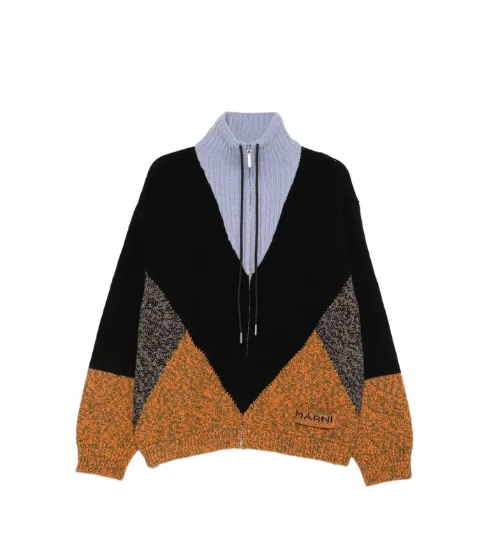 JACKET BLACK/BLUE/BEIGE