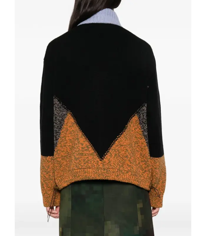 JACKET BLACK/BLUE/BEIGE