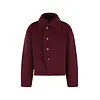 DRIES VAN NOTEN MARINO CARDIGAN BORDEAUX
