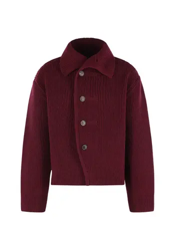 DRIES VAN NOTEN marino cardigan bordeaux DRIES VAN NOTEN marino cardigan bordeaux