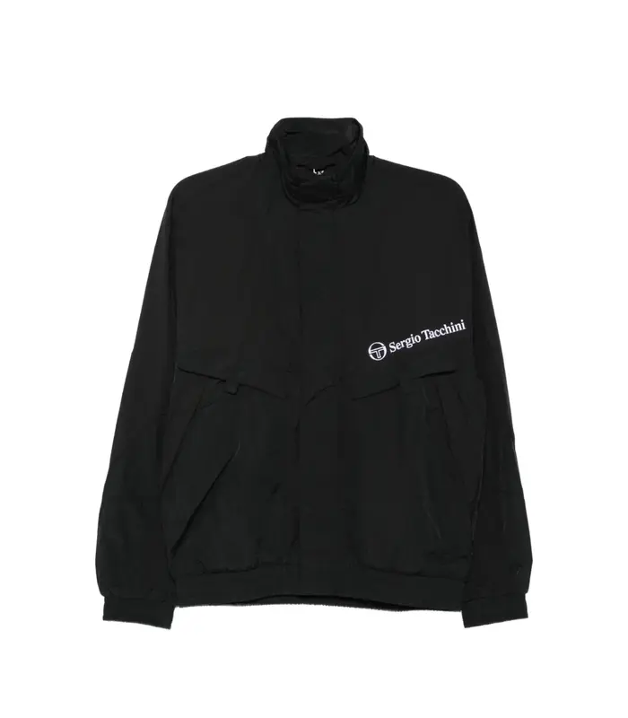 OMAR TRACK JACKET BLK/WHT