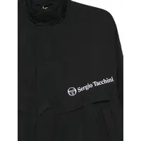 OMAR TRACK JACKET BLK/WHT
