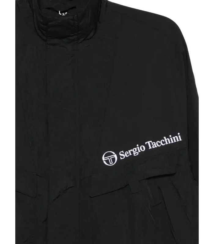 OMAR TRACK JACKET BLK/WHT