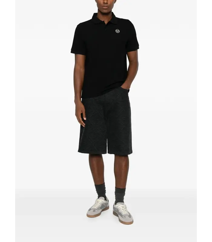POLO BLK/GRD