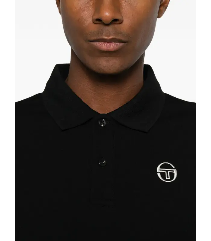 POLO BLK/GRD