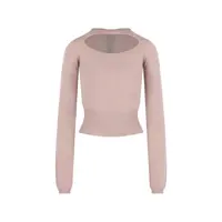 MAGLIA CROPPED PULL ROSE