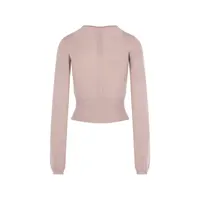 MAGLIA CROPPED PULL ROSE