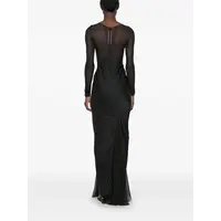 ABITO COMBO GOWN BLACK
