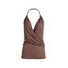 RICK OWENS TOP DRAPED TOP GRAPE