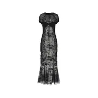 Midi dress black