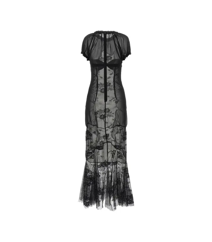 Midi dress black