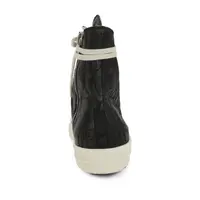 SCARPE IN DENIM SNEAKS BLACK/MILK/MILK