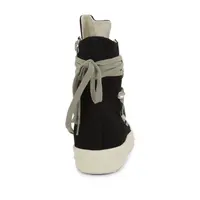 SCARPE IN DENIM MEGALACE SNEAKS BLACK/MILK/MILK
