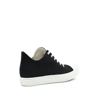 SCARPE IN DENIM LOW SNEAKS BLACK/MILK/MILK