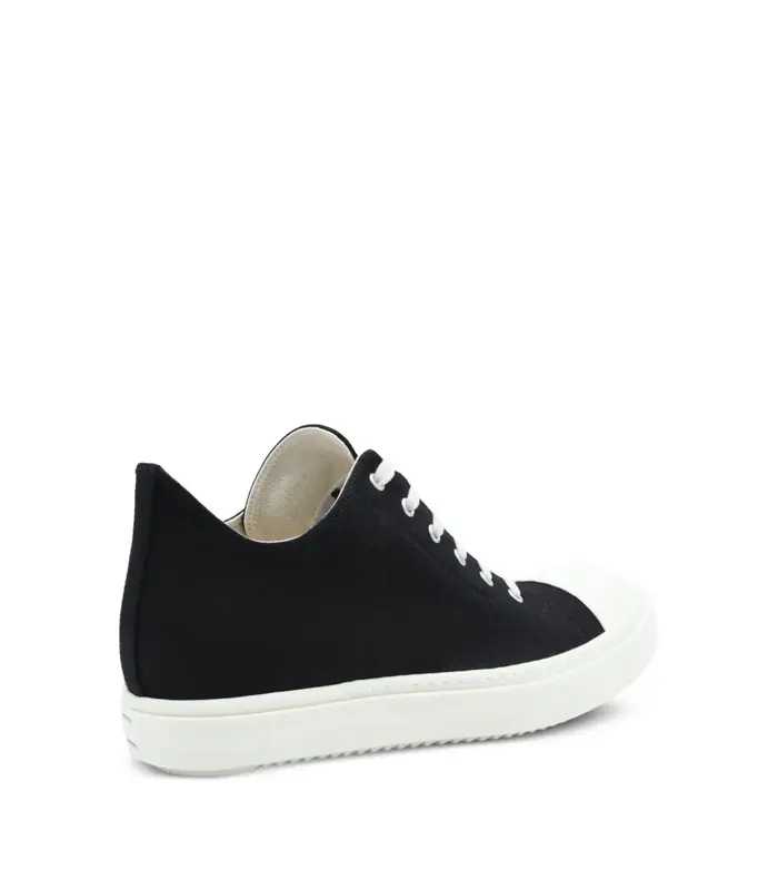 SCARPE IN DENIM LOW SNEAKS BLACK/MILK/MILK