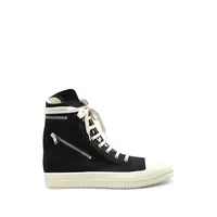 SCARPE IN DENIM CARGO SNEAKS BLACK/MILK/MILK