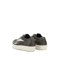 SCARPE IN PELLE VINTAGE SNEAKS WASHED BLACK/MILK/MILK