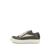 SCARPE IN PELLE VINTAGE SNEAKS WASHED BLACK/MILK/MILK