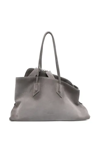 THE ATTICO la passeggiata medium top handle dark grey THE ATTICO la passeggiata medium top handle dark grey