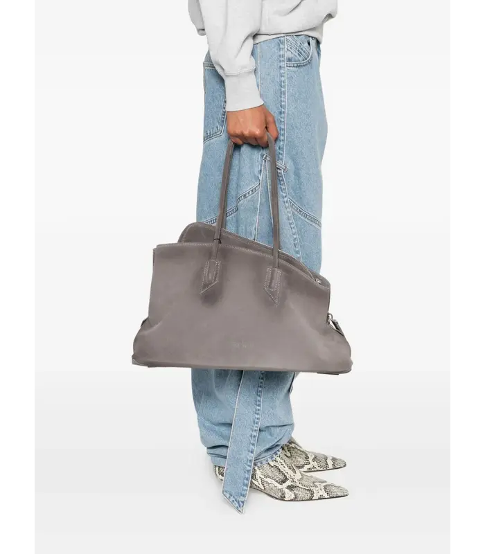 La Passeggiata Medium Top Handle DARK GREY